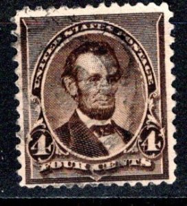 United States Scott # 222, used