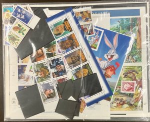 UNITED STATES 1997 Commemorative Stamp Collection 47 MNH w/mounts - FV  $28.53