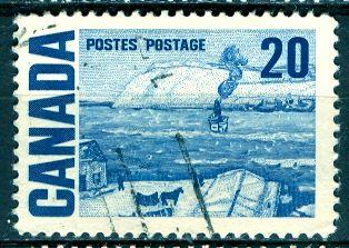 Canada; 1967: Sc. # 464: O/Used Single Stamp