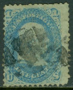 EDW1949SELL : USA 1868 Scott #92 Used. Small faults. Catalog $450.00.