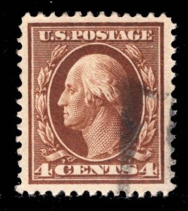 MOMEN: US STAMPS #377 USED PSE GRADED CERT XF-90 LOT #89373