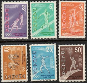 Panama Sc #433-434, C234-C237 MNH