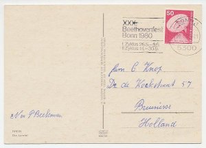 Postcard / Postmark Grmany 1980 Beethoven - Composer