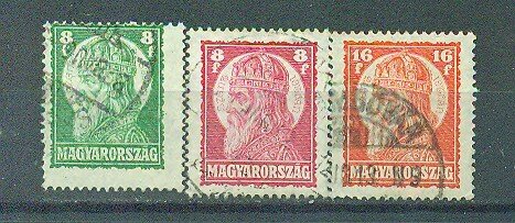 Hungary sc# 422-427 (2) used (426 mh) cat value $7.70