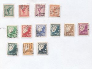 Germany BIRDS MNH MH Cards Used (Apx 80+) AGA053