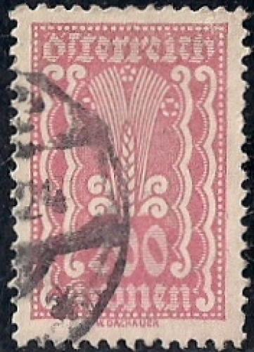 Austria #273 200 K Symbols of Agriculture used XF