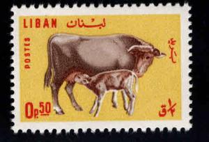 LEBANON Scott 440 MNH** Cow and Calf stamp