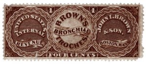 (I.B) US Revenue : Private Die Proprietary 4c (John I Brown) RS41a