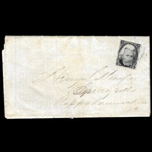 WCstamps: U.S. Scott #73 / 52c Black On Cover, VG/F, Used / CV $90