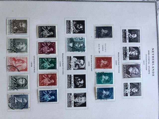 Netherlands Semi Postals 23 Scans