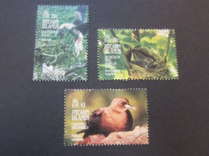 Pitcairn Island 1995 Sc 418,20,25 Bird FU