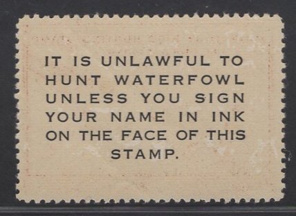 US #RW13 $1 Red Brown  Duck Stamp MINT NH SCV $50.00