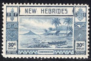 NEW HEBRIDES-BRITISH SCOTT 55