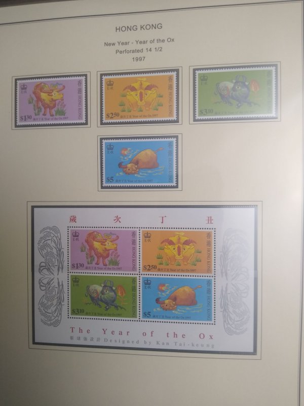 collection in album Hong Kong 1987-97 NY: CV $750