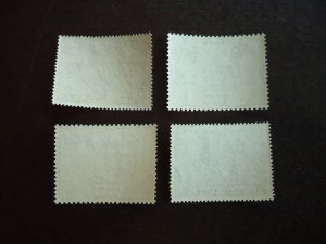 Stamps - Kedah - Scott# 57-60 - Mint Never Hinged Set of 4 Stamps