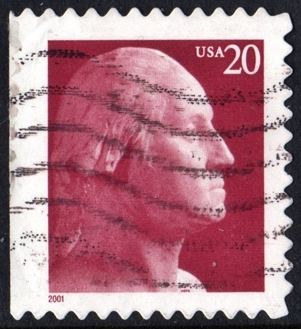 SC#3482 20¢ Washington Booklet Single (2001) Used