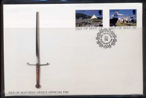 Isle of Man 1998 Europa Holidays & Festivals FDC