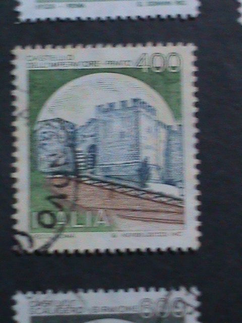 ​ITALIY-1980 VERY OLD ITALY FAMOUS CAST;ES USED STAMPS LARGE SETVERY FINE WE S