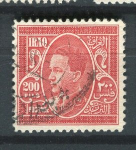 IRAQ; 1934 early Ghazi issue used 200f. value 