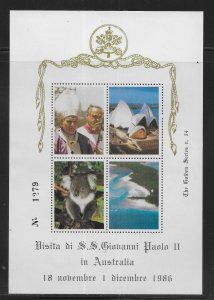 Pope John Paul II 1988 Visit to Austria 8 Covers