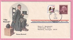 1979 THE PORTRAIT NORMAN ROCKWELL COVER