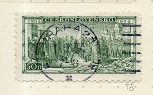 Czechoslovakia 1934 Early Issue Fine Used 50h. NW-149028