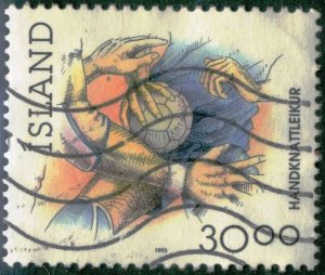 ICELAND #711, USED - 1993 - ICE603