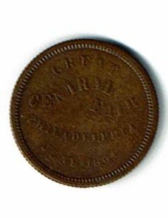 Sanitary Fair Token 1864