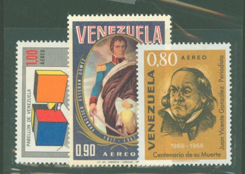 Venezuela #C951/C959-C960 Mint (NH) Single (Complete Set)