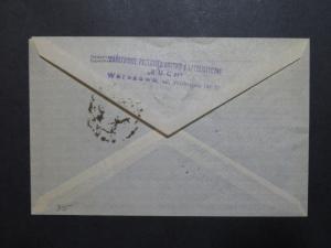 Poland 1958 Balloon Syrena Mail Cover - Z8822