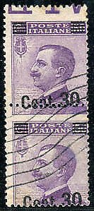 Michetti Cent. 30 out of 50 perforated varieties