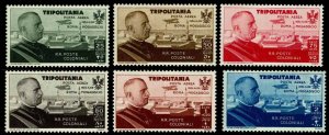 1934 Tripolitania #CB1-CB6 Air Post Semi-Postal - OGNH - VF - CV$93.89 (E#4172) 