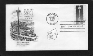 1196 Seattle World's Fair, FDC Artmaster cachet
