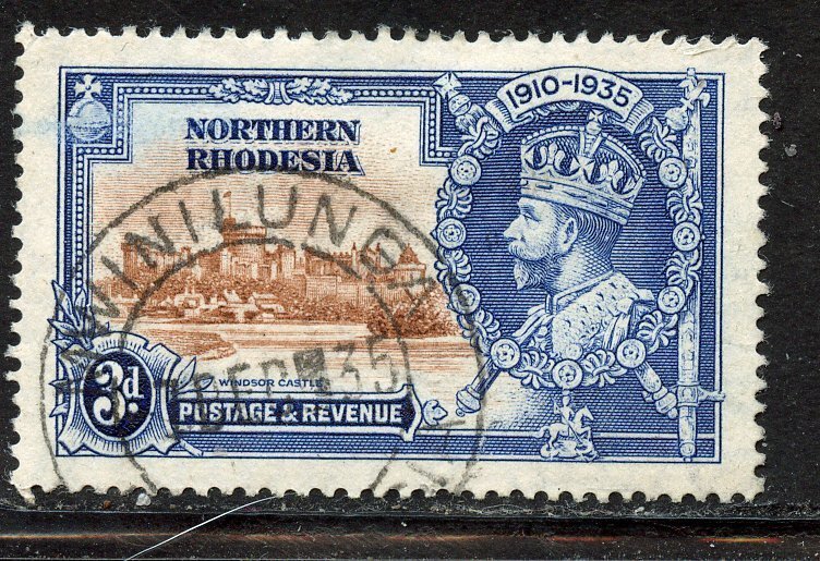 Northern Rhodesia # 20, Used.