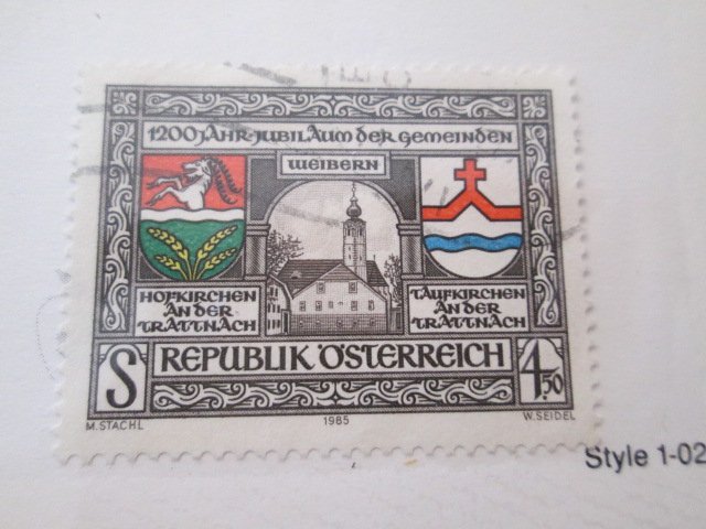 Austria #1325  used  2019 SCV = $0.40