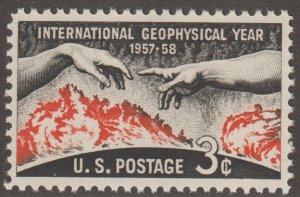 U.S.  Scott# 1107 1958 Geophysical Year Issue VF/XF MNH