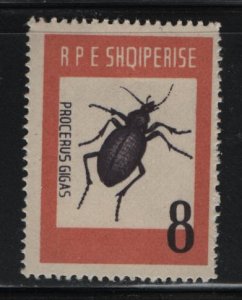 ALBANIA  662   MNH BUGS  1963