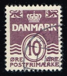 Denmark #230 Numeral; used (0.25)
