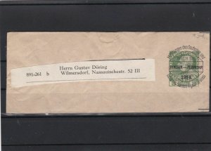 austria 1914  postal  stamps wrapper ref r10086