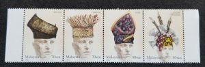 Malaysia Men's Headgear 2022 Costumes Craft Art (setenant strip) MNH *unissued