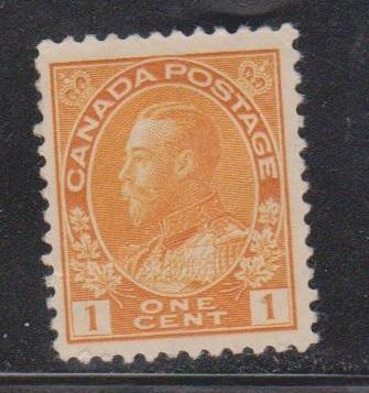 CANADA Scott # 105 Mint Part OG - KGV Admiral Issue