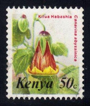 Kenya #251 Canarina abyssinica Flower, used (0.25)