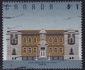 Canada - 1994 - Scott #1375b - used - Architecture Yorkton Court Houde