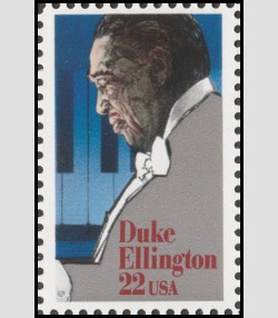 U.S.#2211 Duke Ellington 22c Single, MNH.