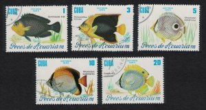 Caribic Fish 5v 1985 MNH SG#3121-3125