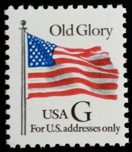 1994 32c G Old Glory, Black G Scott 2881 Mint F/VF NH 