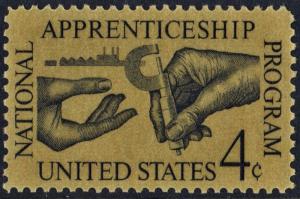SC#1201 4¢ Apprenticeship Program (1962) MNH