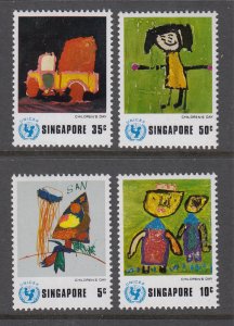 Singapore 218-221 MNH VF