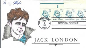 Pugh Designed/Painted Jack London w/Two PNC #'s...1 of 6 created!!