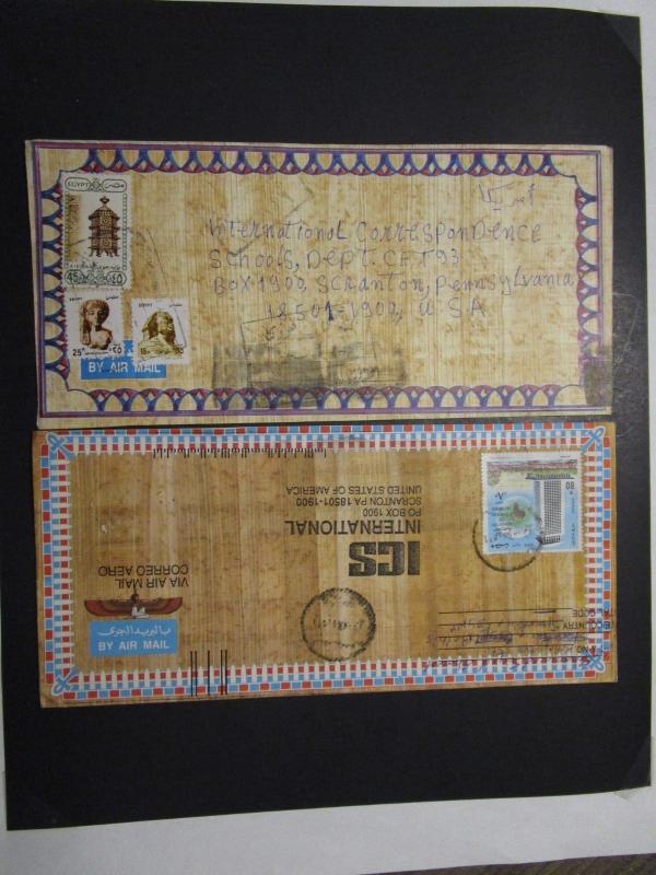 Egypt 4 Older Covers / 3 Airmail  - M70